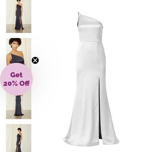Bella’s bridesmaids ivory dress